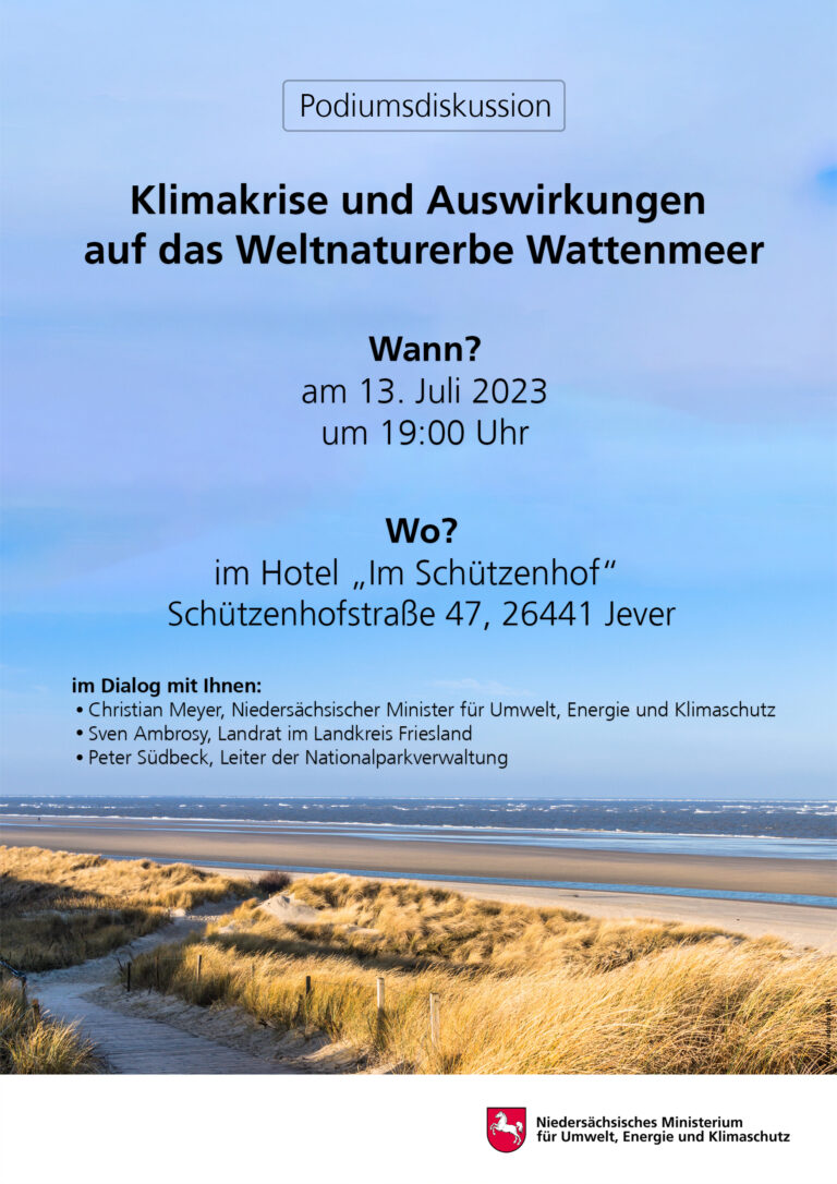 Klimakrise und Auswirkungen auf das Weltnaturerbe Wattenmeer